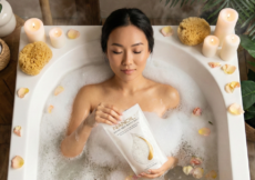 nanoil sais de banho banheira